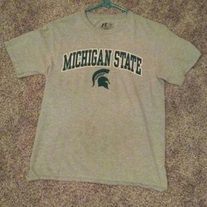 Gray Michigan State t-shirt